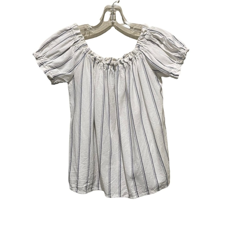 Vera Moda Off the Shoulder Striped Top Size XS